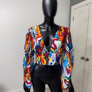 MULTI COLOR BLOUSE